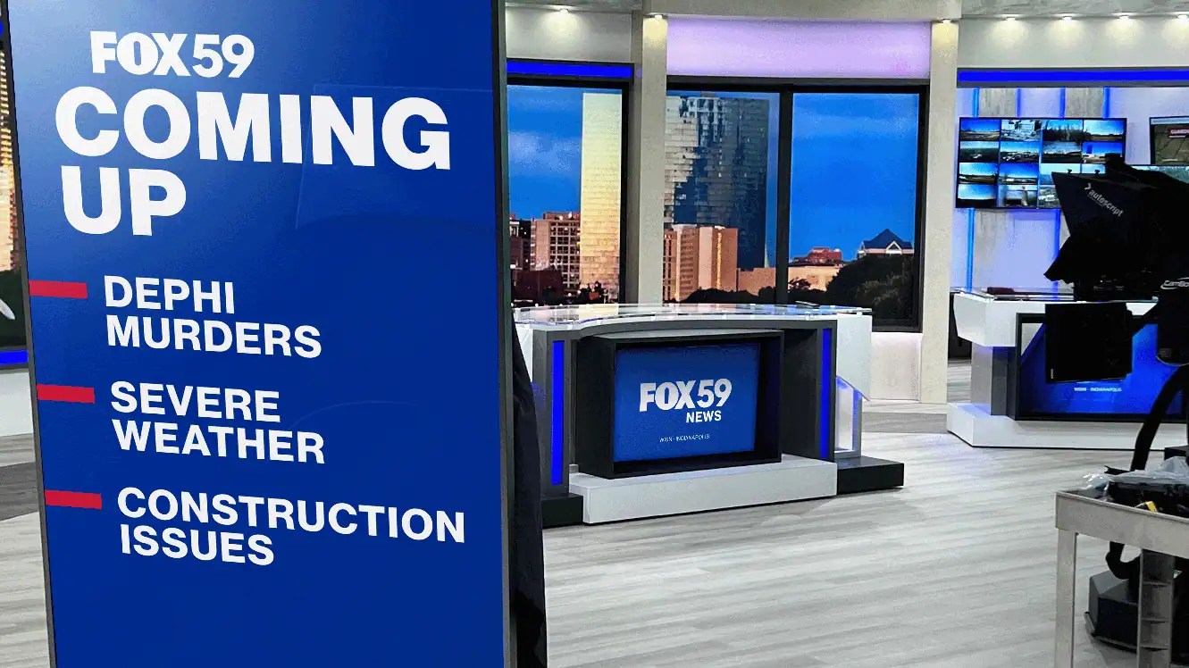 Anchor desk monitor treatments